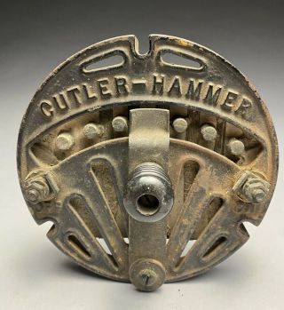 Antique Cast Iron Cutler Hammer 6” Elevator Speed Control Rheostat