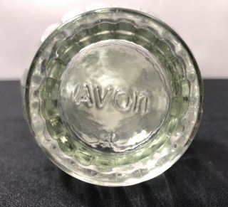 Collectible Vintage Avon Glass Perfume Bottle with Stopper - Clear Glass 2