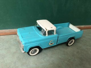 Vintage Nylint Ford F - 100 Sales & Service Pick Up Truck 1960s