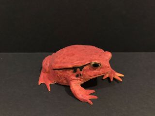 Colorata Kaiyodo Japan Exclusive Red Tomato Frog Toad Pvc Figure