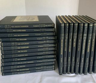 Vintage Time Life Books The Seafarers 22 Volume Complete Set 1978 - 1981