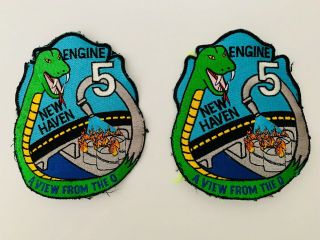 Haven,  Ct Fire Dept.  Engine 5 Patches
