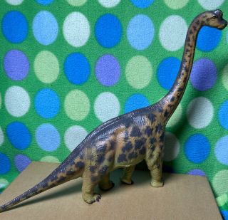 1988 British Museum Of Natural History Brachiosaurus Dinosaur 12” Like Schleich