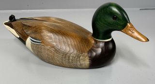 Big Sky Carvers Mallard Duck Decoy Carving Wood By Chris Linn