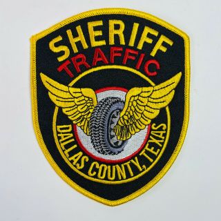 Dallas County Sheriff Traffic Texas Patch