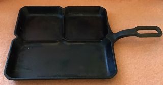 Vintage Cast Iron Griswold Colonial Breakfast Skillet 666 Erie Pa Usa