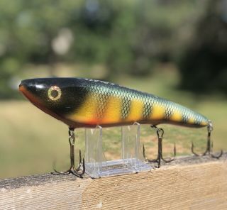 Hughes River Kiss Special Minocqua,  Wi 8” Shaker Muskie Lure.  Read Listing Hr 01