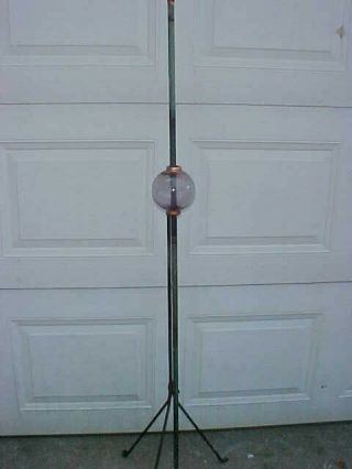 Lightning Rod With Glass Ball