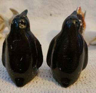 Vintage 2 Pairs Fish Salt and Pepper Shakers And 1 Set Penguin Japan 3