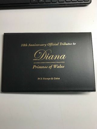 10th Anniversary Official Tributes To Diana,  Princess Of Wales,  Stamps & Coin