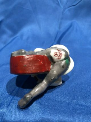 Antique Ceramic Whimsical Frog Drummer Figurine Made In Occupied Japan 3