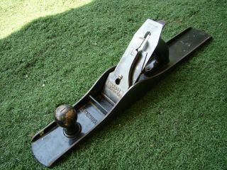 Wards Vtg.  No.  7 Woodworkers Smooth Jointer Wood Plane,  22”x 2 - 7/8” Wide Blade