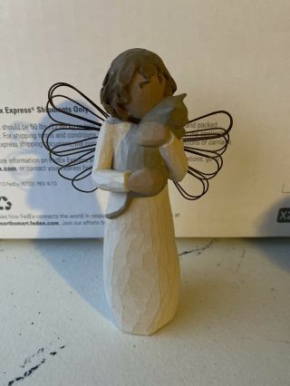 Willow Tree Angel Figurine With Affection 2003 No Box