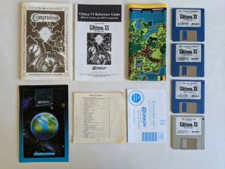 Ultima VI 6 The False Prophet (1990) US PC 3.  5 