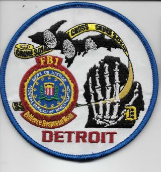 Fbi Detroit Michigan Ert Crime Scene Forensic Csi Homicide Police State Mi