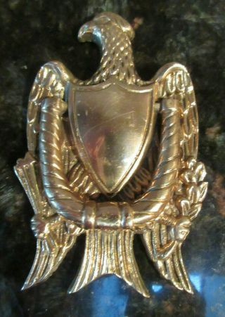 Vintage American Eagle Brass Door Knocker 5 "