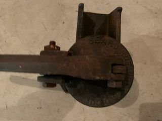 Vintage Sears Roebuck & Co.  Homart GP1 - 2 Hand Water Pump Cast Iron 2