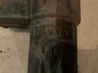 Vintage Sears Roebuck & Co.  Homart GP1 - 2 Hand Water Pump Cast Iron 3