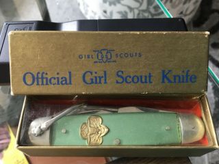 Aqua Kutmaster Girl Scout Knife From Early 50 
