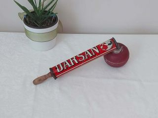 Antique Insect Sprayer - Vintage Turkish Darsan Tin Fly Insect Bug Sprayer