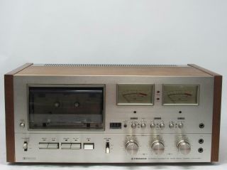 Vintage Pioneer Ct - F9191 Cassette Deck Has Issues,  Please Read