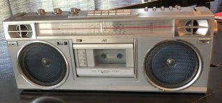 Jvc Rc - 575jw Boombox Ghetto Blaster Stereo Vintage Radio Short Wave Biphonic