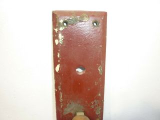 Vintage Door Plate Handle Pull & Push,  Large 14 1/4 