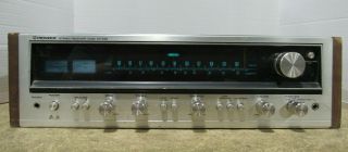 Vintage Pioneer Sx - 636 Am/fm Stereo Tuner Receiver 25w/channel For Parts/repair