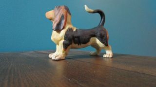 Dog Figurine Porcelain Ceramic