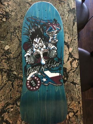 Collectable Signed Danny Webster Skateboard G&s Phone Bill Enzo