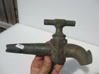 Large Antique Brass Tap Garden Sink Old Water Feature Victorian French Fountain