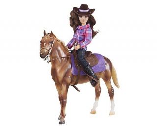Breyer Horses Classics Size Western Horse And Rider Gift Set 61116 Horse,  Doll