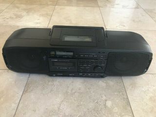 Vintage Panasonic Rx - Ds20 Boombox Am/fm Radio Cassette Recorder Cd Player
