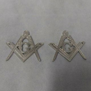 Masonic Casket Coffin Marker Ornament Emblem Set Of 2 Matching Hh Webb Australia