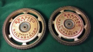 Antique Wheels From Reading Royal Rotary Reel Push Mower Model D