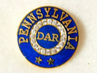 Dar Pennsylvania State Membership Pin -