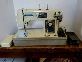 Vintage Morse Zig Zag Fotomatic Iii 4300 Heavy Duty Sewing Machine