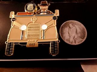 Rare Limited Edition Number 002/100 Nypd Indiana Jones Challenge Coin