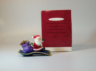 Hallmark Ornament 1994 Magic Carpet Ride - Santa Claus Flying Carpet QX5883 - DBNT 2