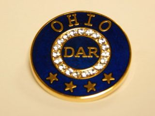 DAR OHIO STATE MEMBERSHIP PIN - VERY LIMITED INVENTORY 3