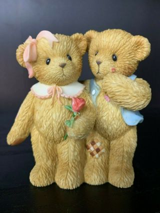 Cherished Teddies Our Love Is Shown With Hugs And Kisses 113687 Couple Romance