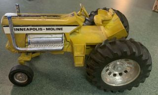 Vintage 1/16 Minneapolis Moline Pulling Tractor G - 1000 Ertl Usa Die - Cast Toy