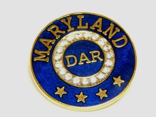 Dar Maryland State Membership Pin - Ships Last Of This State Available