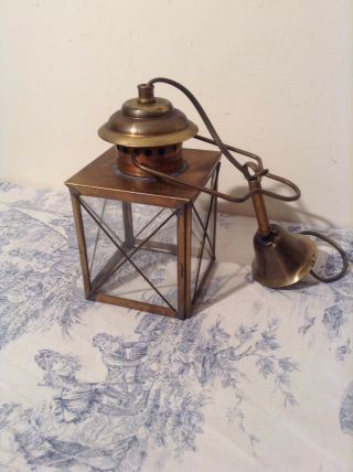 Vintage French Nautical Style Lantern Ceiling Light