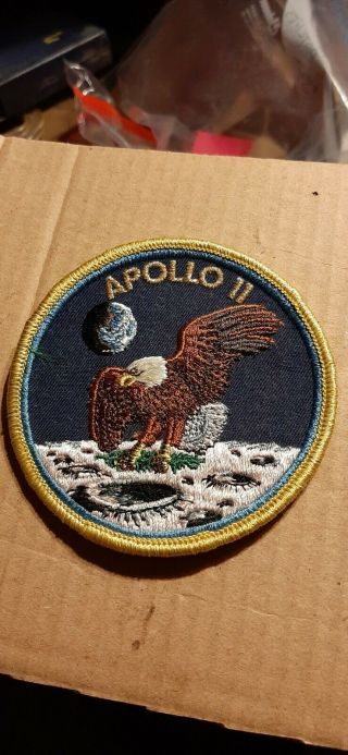 Apollo 11 Patch Plus 3 Other Patches