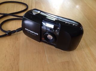 Vintage Olympus Infinity Stylus 35mm F3.  5 Point & Shoot Camera Japan