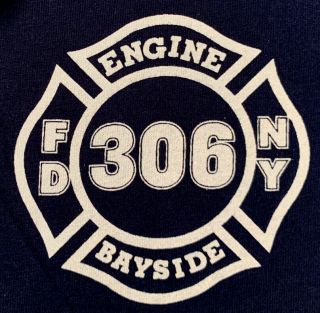 FDNY NYC Fire Department York City T - shirt Sz XL Engine 306 Queens 2