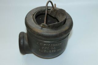 Vintage Antique A.  Y.  Mcdonald Water Diverter Cup Cast Iron Pitcher Well Pump A
