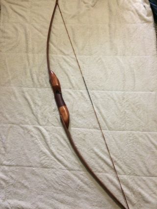 Vintage Traditional Archery Takedown Recurve Bow.  By Minnesota Boyer With S
