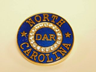 Dar North Carolina State Membership Pin - Very Limited